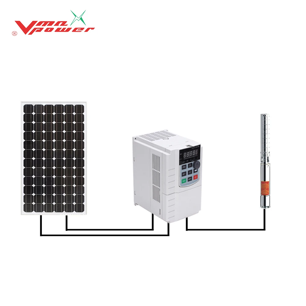 pump for solar system 4000 watts MPPT 3-Phase control solar water pump driver for farmland irrigation solar pump inversor