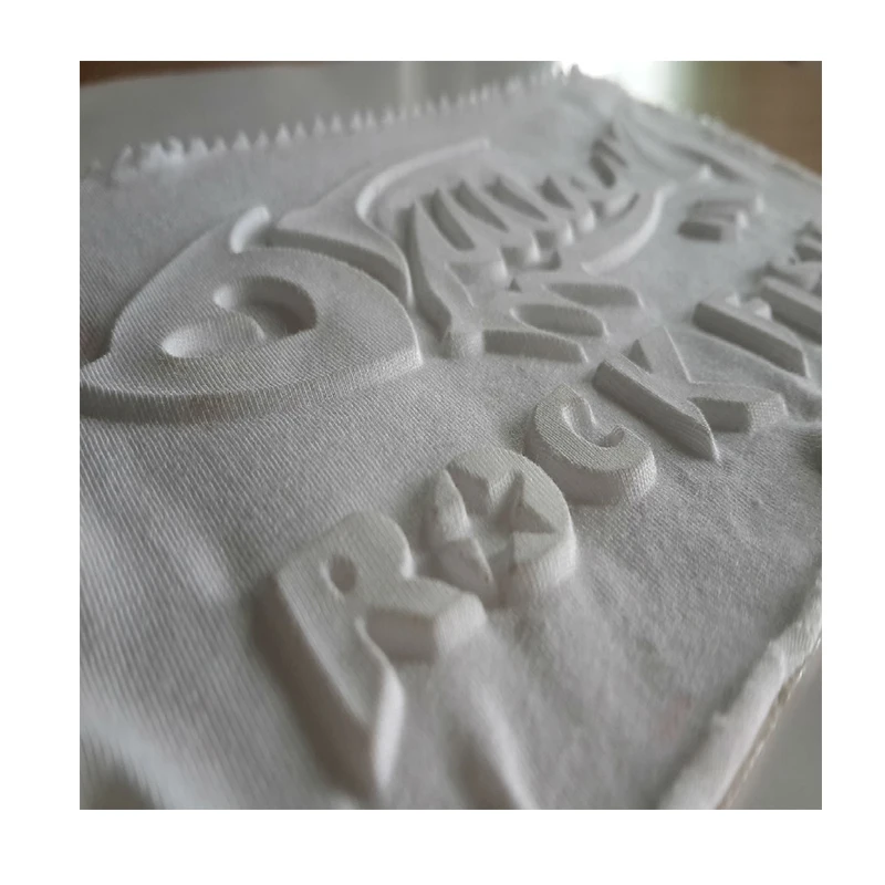 
hot sale 3d Silicone Heat Embossing Press Machine for fabric textile t-shirt Embossing logo stamp 