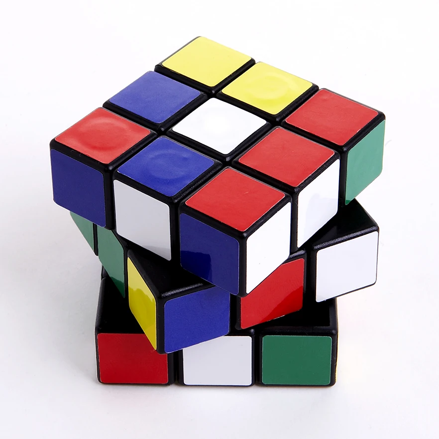 Customize Promotional Plastic High Speed Magic Cube Shenzhen 3D Advertising Puzzle Cube Toy Plastic