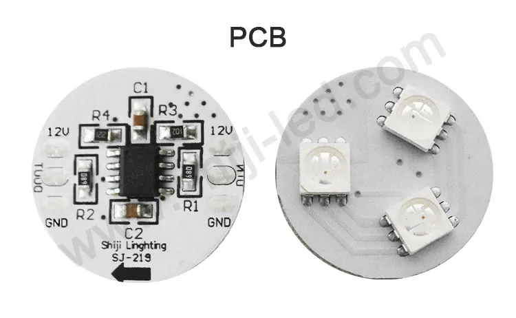 SHIJI 12V WS2811 Pixel Light Decoration DMX Point Light Trimming SMD5050 RGB Led String Pixel Lights