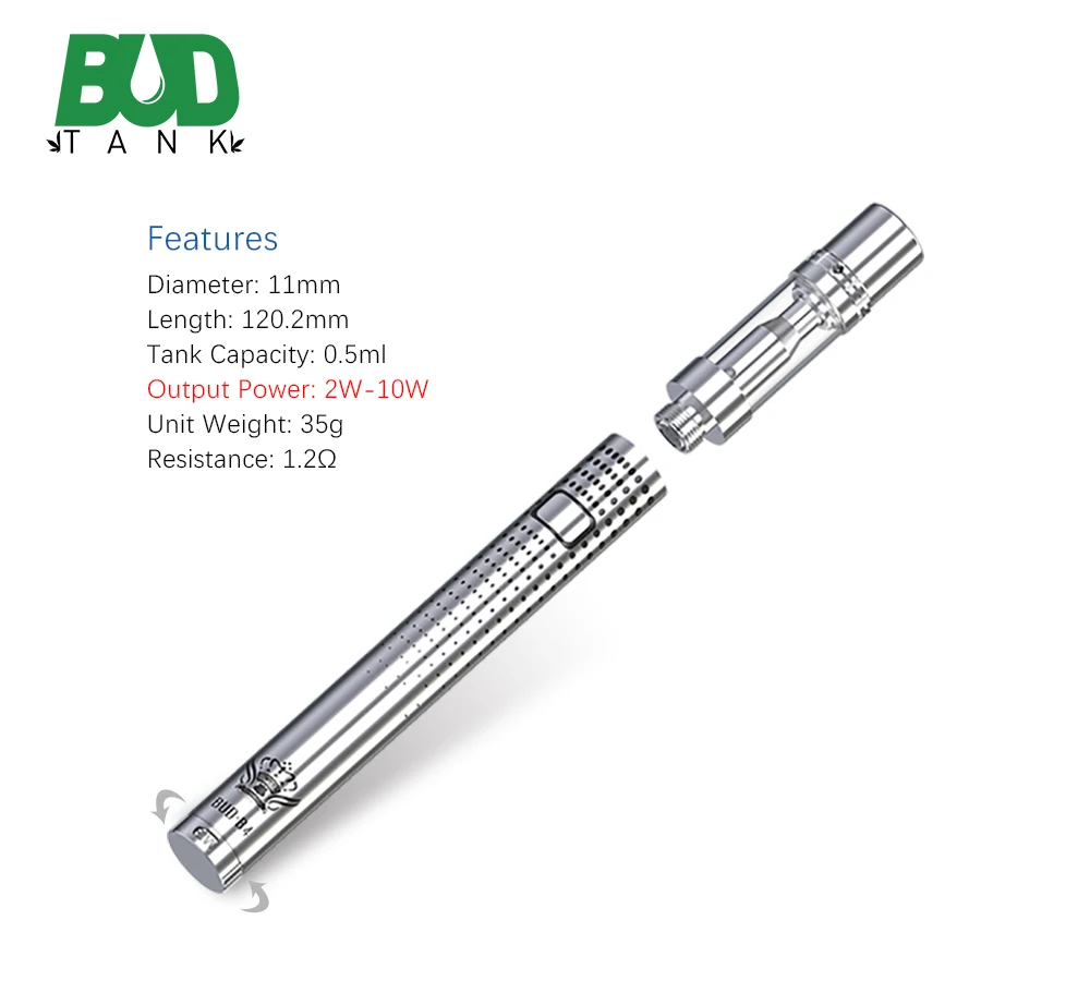 
100% Anti Leakage .5ml iBuddy Atomizer B4+V4 Free Vape Mods Amazon Electronic Cigarette Starter Kit 