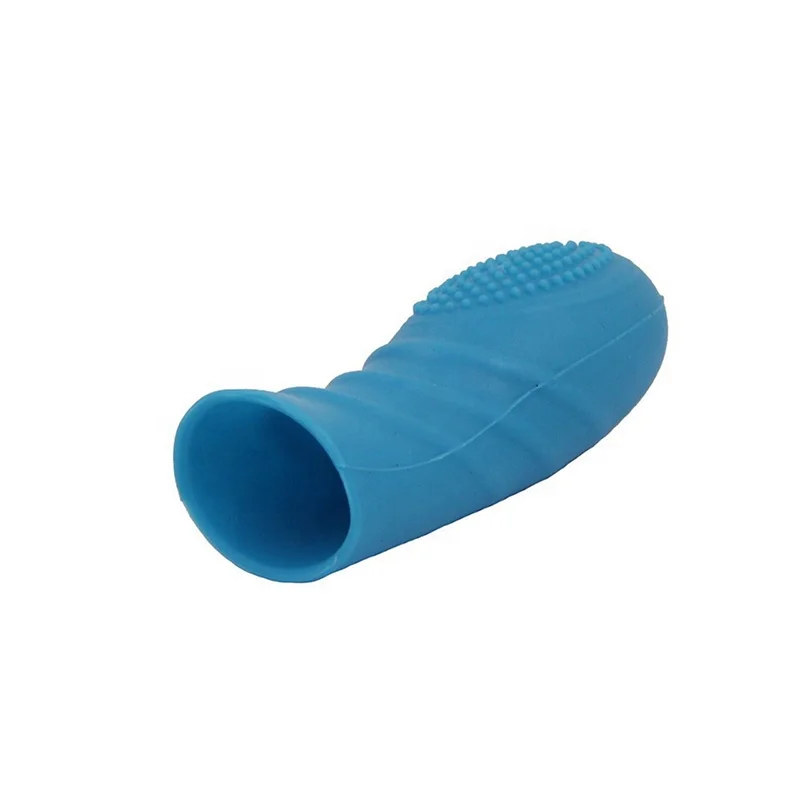 Sex Toy G Spot Clitoris Stimulation Silicone Finger Sleeve Female Masturbation Sex Toys for Couple
