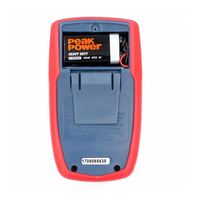 Digital Multimeter Backlight Buzzer Protection AC DC Ammeter Voltmeter Ohm DT33B