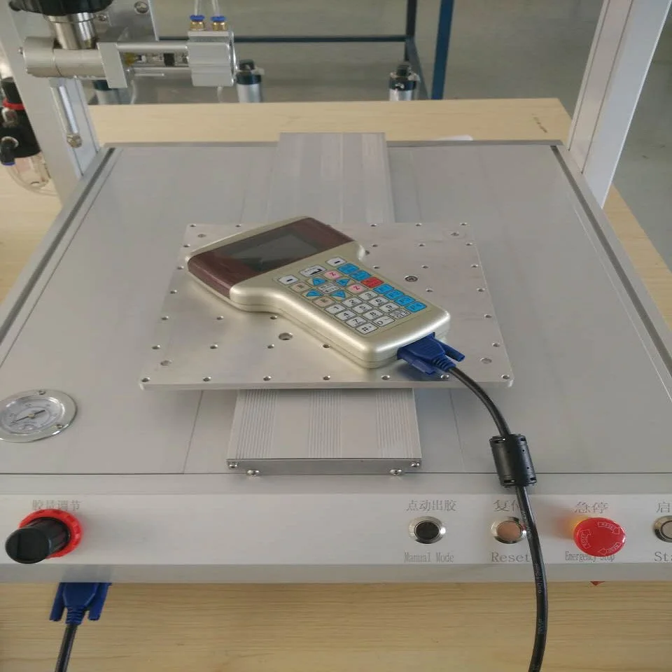 Маленький размер, трехосевой Дозирующий станок для клея, силиконовый Дозирующий станок, автоматический дозатор клея