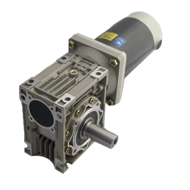 Low rpm high torque dc gear motor 12v 24v motor with worm gear box