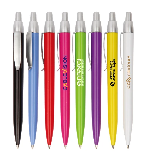 Promotional advertising Logo printed custom gift plastic ball pen