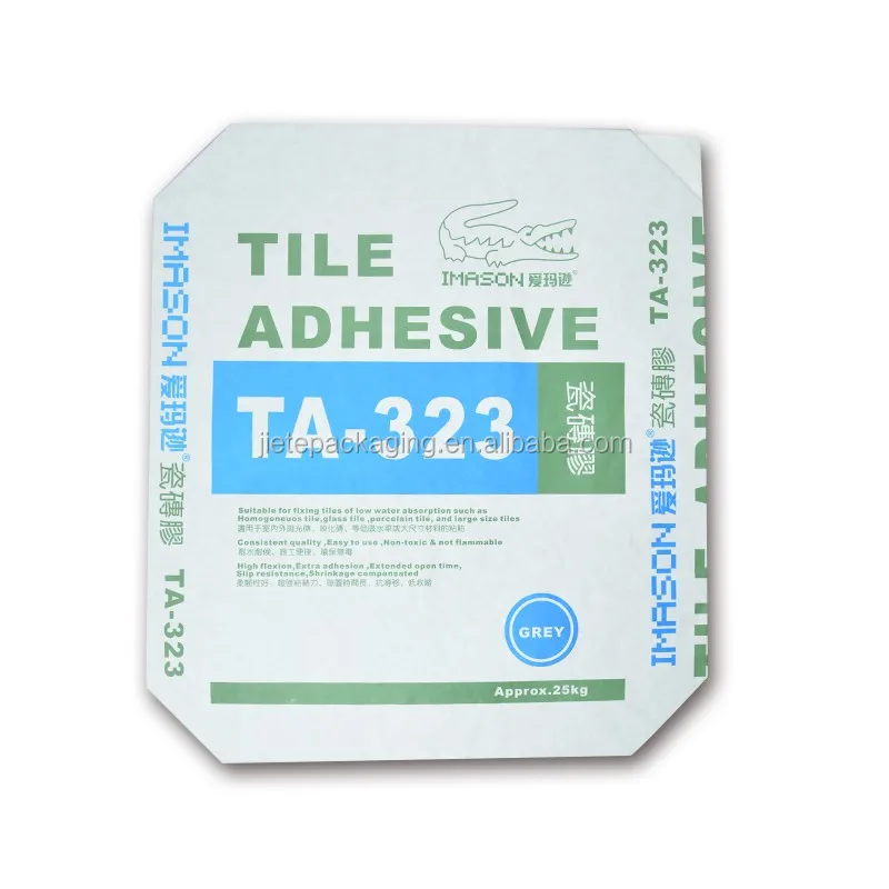 10kg 25kg flour, potato starch pack paper bag