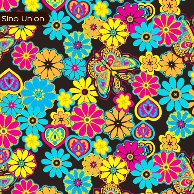 100 polyester printed PVC coated waterproof oxford fabric patterns for bags