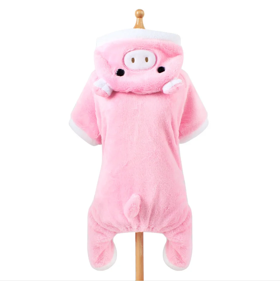 Lovely Design Pet Clothes Ten Style To Choose Coral Fleece Dog Clothes Winter