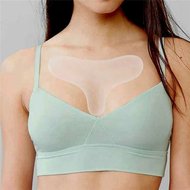 Многоразовая клейкая Силиконовая накладка T-образной формы против морщин для предотвращения и устранения морщин