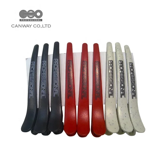 Hot Sale High Quality Customized Salon Hair Clips Hair Stylist Copper Sectioning Clips for Hairdressing Tint Brush Professional
