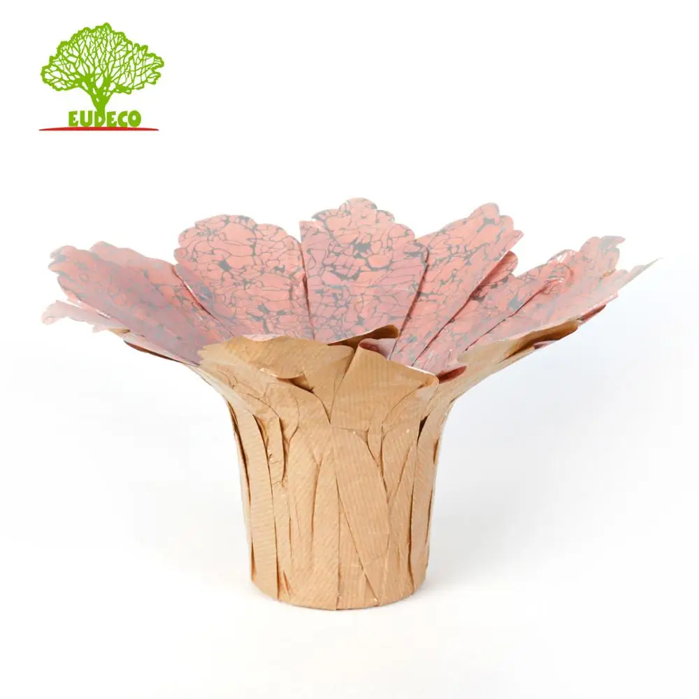 cheap Laminated printed kraft pot covers