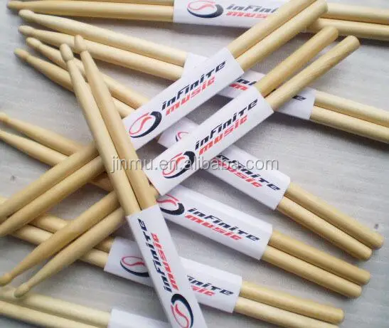 manufacturer wholesale 5A/5B custom logo maple drumsticks bulk drum sticks custom logo drumsticks