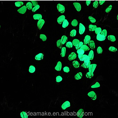 
night light cobble stones for landscaping Glow In The Dark Pebbles 