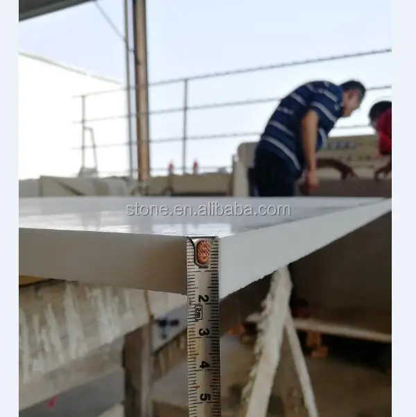 
Artificial Nano Glass Stone Nano White Slabs 