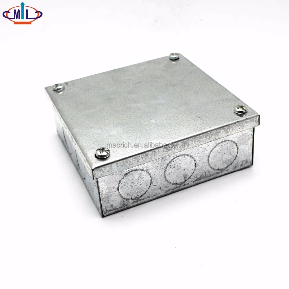 Optional waterproof metal electrical switch box