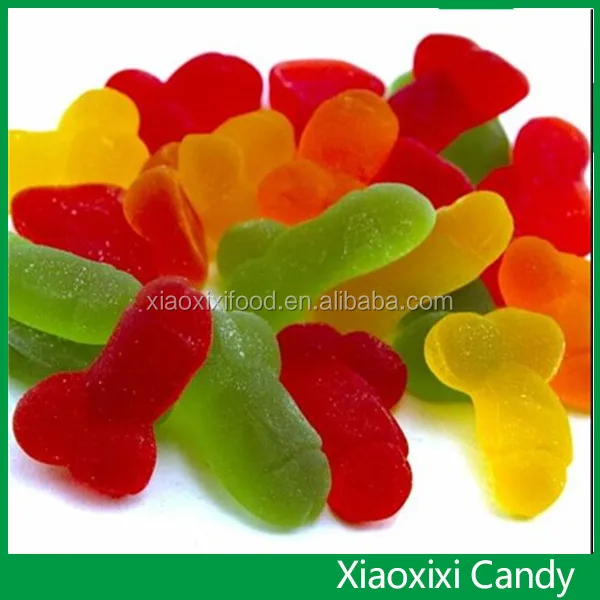 Gelatine Vagina penis gummy candy gummy jelly  candies