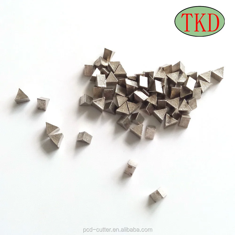 Nickel coating Thermal Stale Polycrystalline Diamond TSP diamond For Oil drill bit Best Price China Supplier