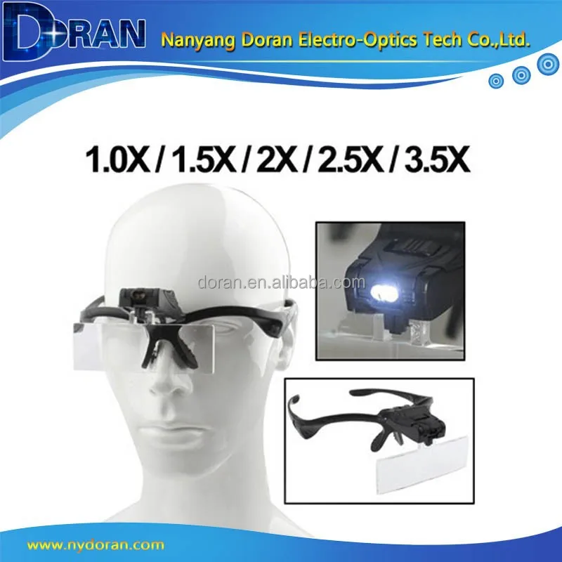 
NO.9892B Head Wearing Multiple Lens Magnifying Glass with LED Lamp 