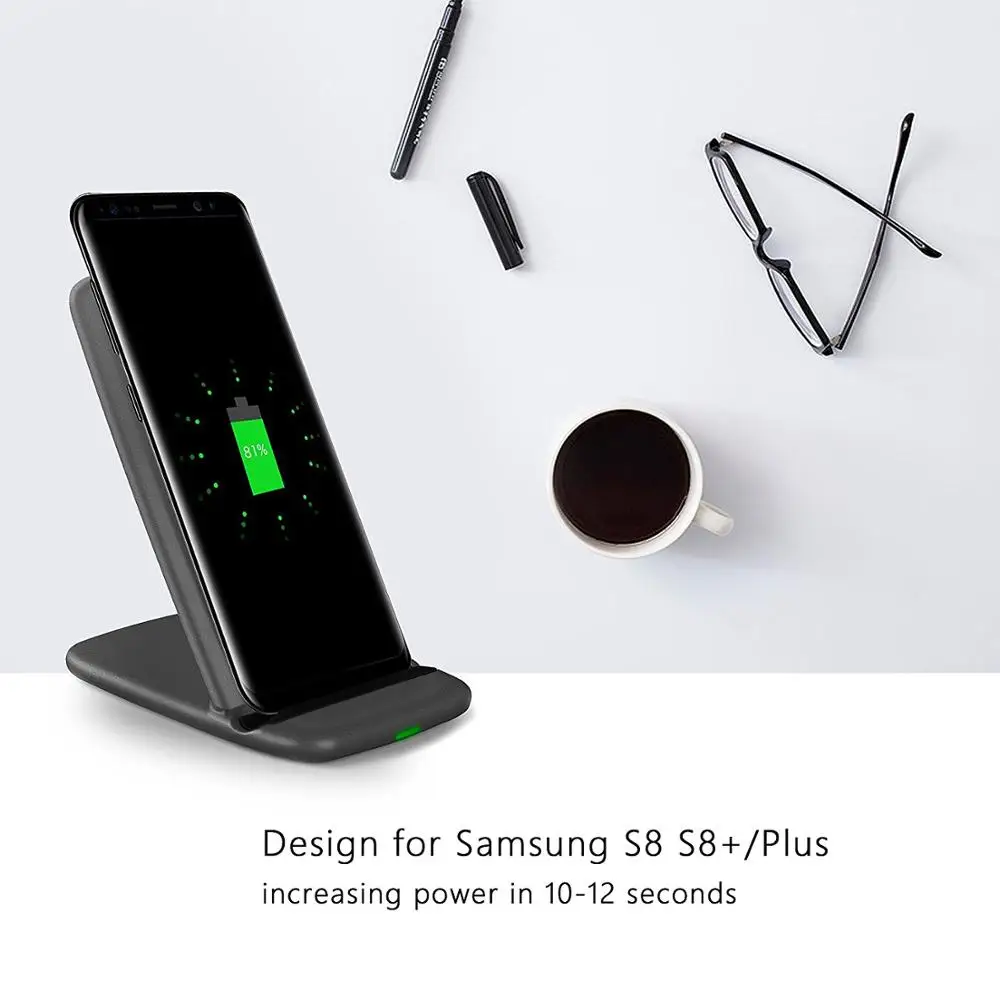 QI Wireless Charger Charging Pad for Galaxy S7 S8 edge Note 5 Nokia HTC 8X Google Nexus 5 6 7 Micro USB QI Phone Charger
