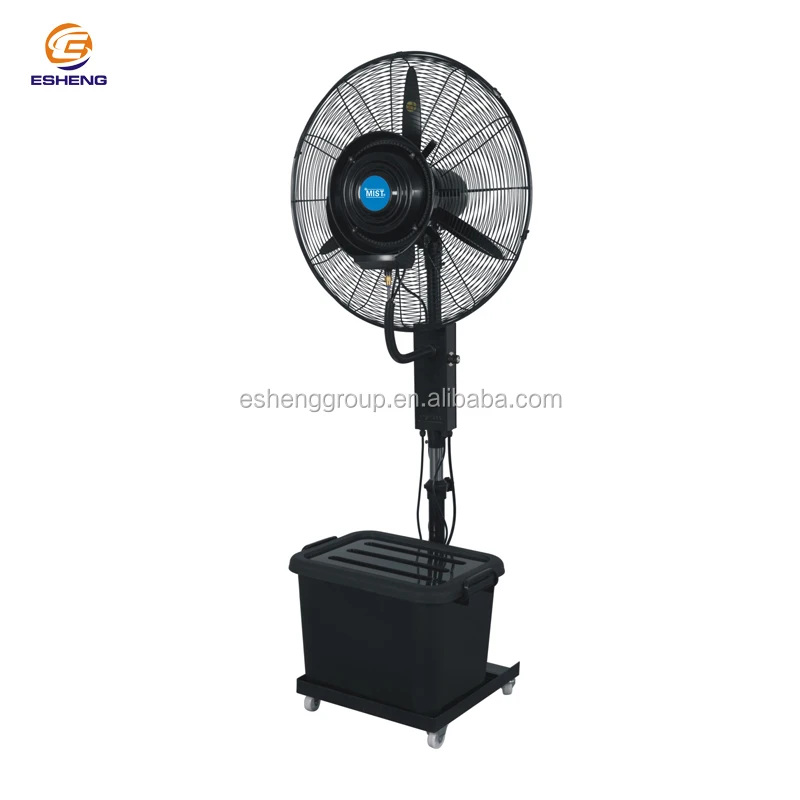 portable fan mist water spray air cooler fan