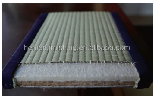 Coco and Linen filled tatami mat with thickness 3.0CM