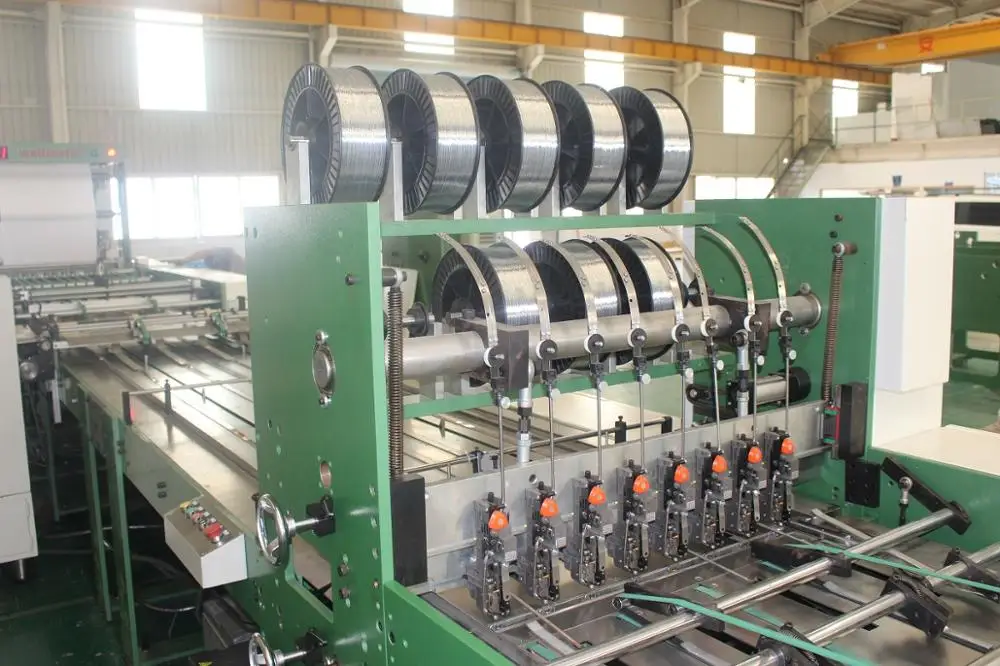 Fully Automatic School Exercise Notebook Lined Pages Writing Notebook Making Machine Production Line for Paper Exercise Books