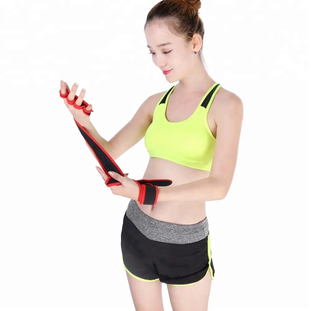 Hot Selling Neoprene Custom Logo Weight Lifting Fitness Gym with Wrist Straps