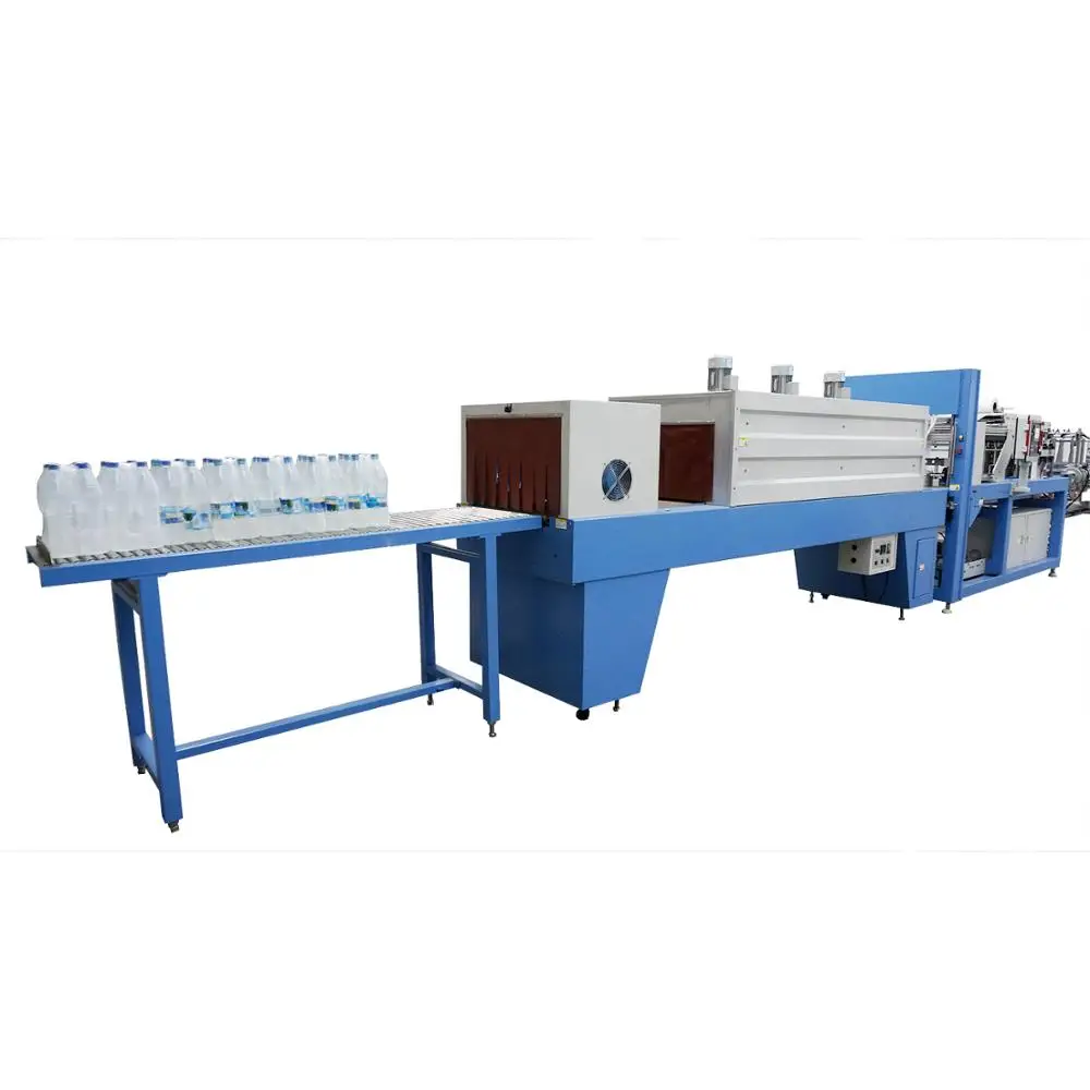 Automatic Water Bottle Shrink Wrapping Machine / Packing line
