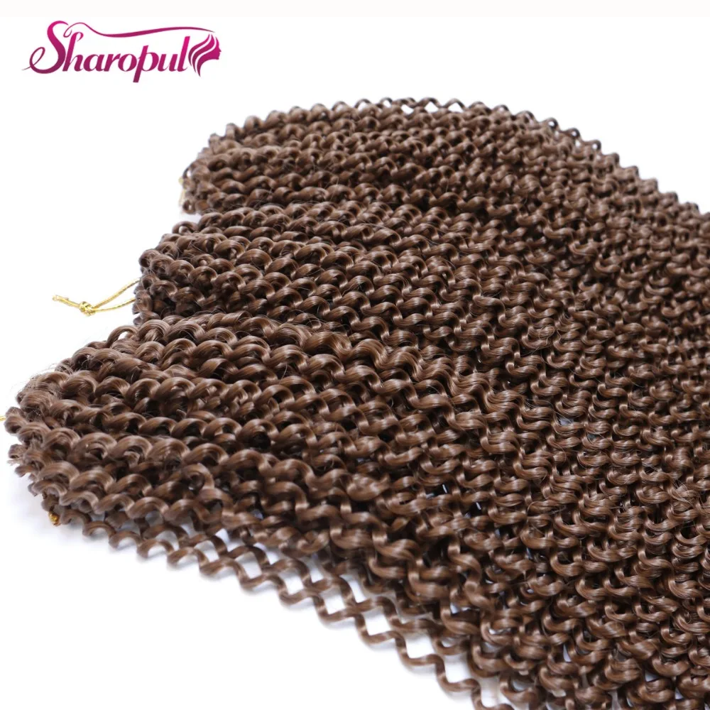 Micro Curly Braids Synthetic Hair Extension 22 Inch 100gram Kinky curly zizi Jumbo crochet hair Extension for black women