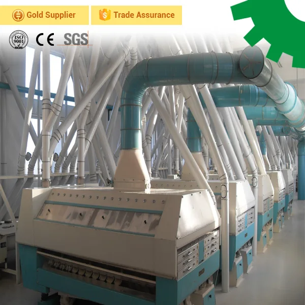 300 ton per day commercial wheat grain mill complete machine to make flour turnkey wheat flour milling plant project