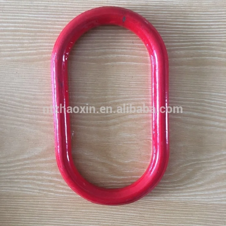 
G80 forged alloy welded master link 