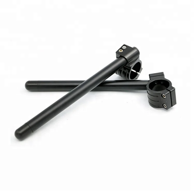 Anodizing Motorcycle Aluminum CNC Machined Clip on Handle Bar