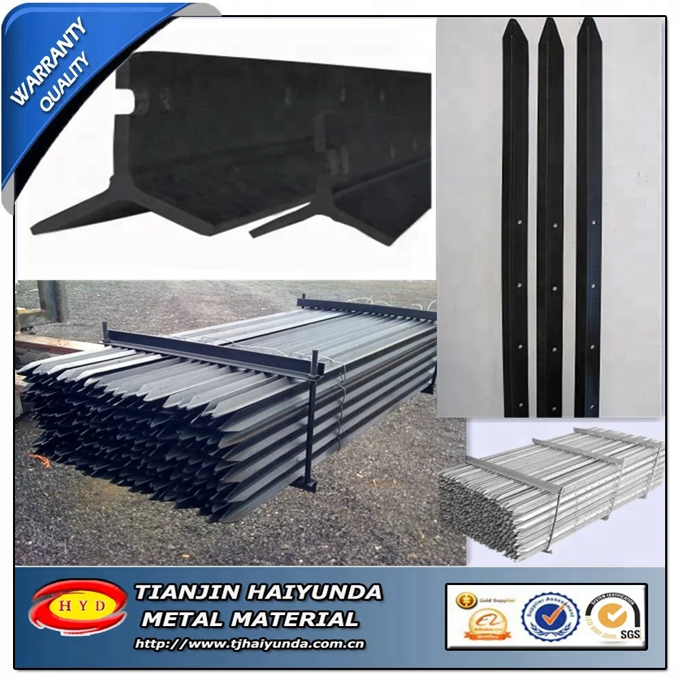 Изгородь из австралийской стали/Y-образный столб с регулируемым расстоянием между отверстиями