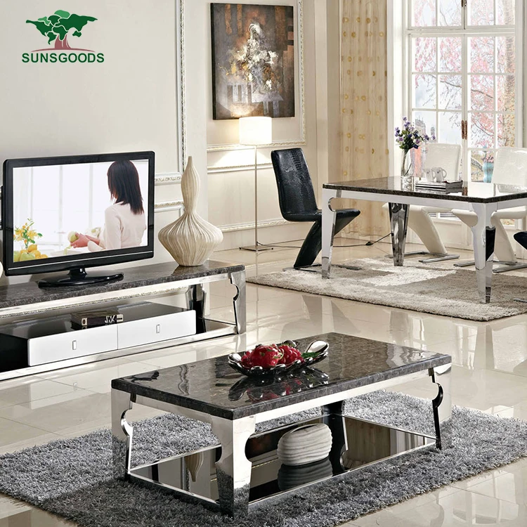 
Top Quality Living Room Chrome Coffee Table Legs,Black Coffee Table 
