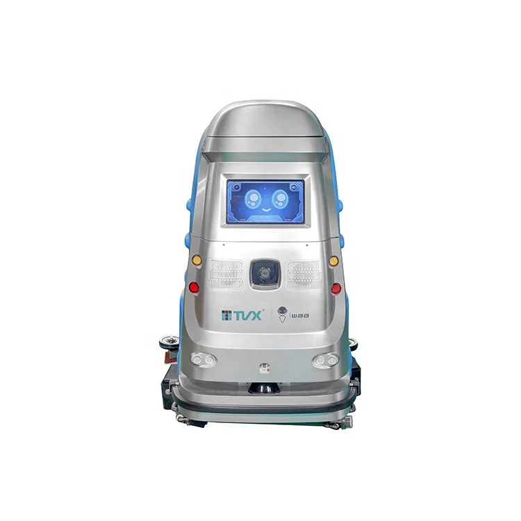 10.1 Inch Screen  robot floor scrubber Intelligent Floor Cleaning Machine/outdoor sweepers