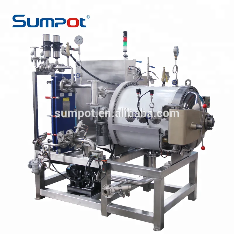 Small retort machine pilot autoclave for new food