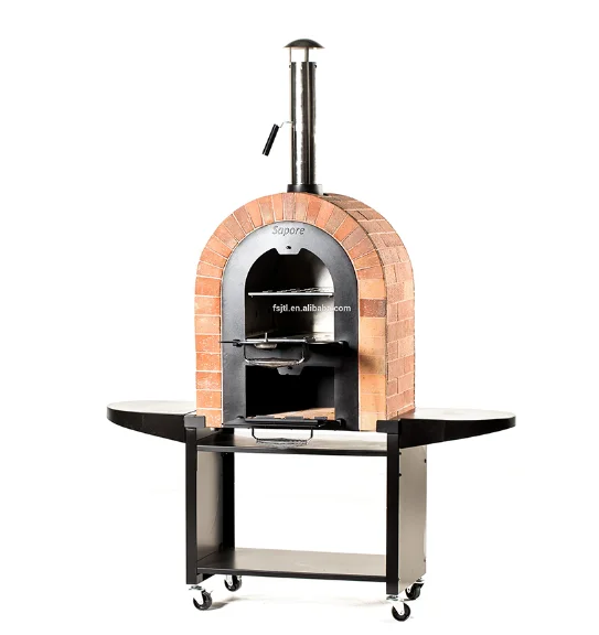 Restaurant brick pizza oven Charcoal BBQ