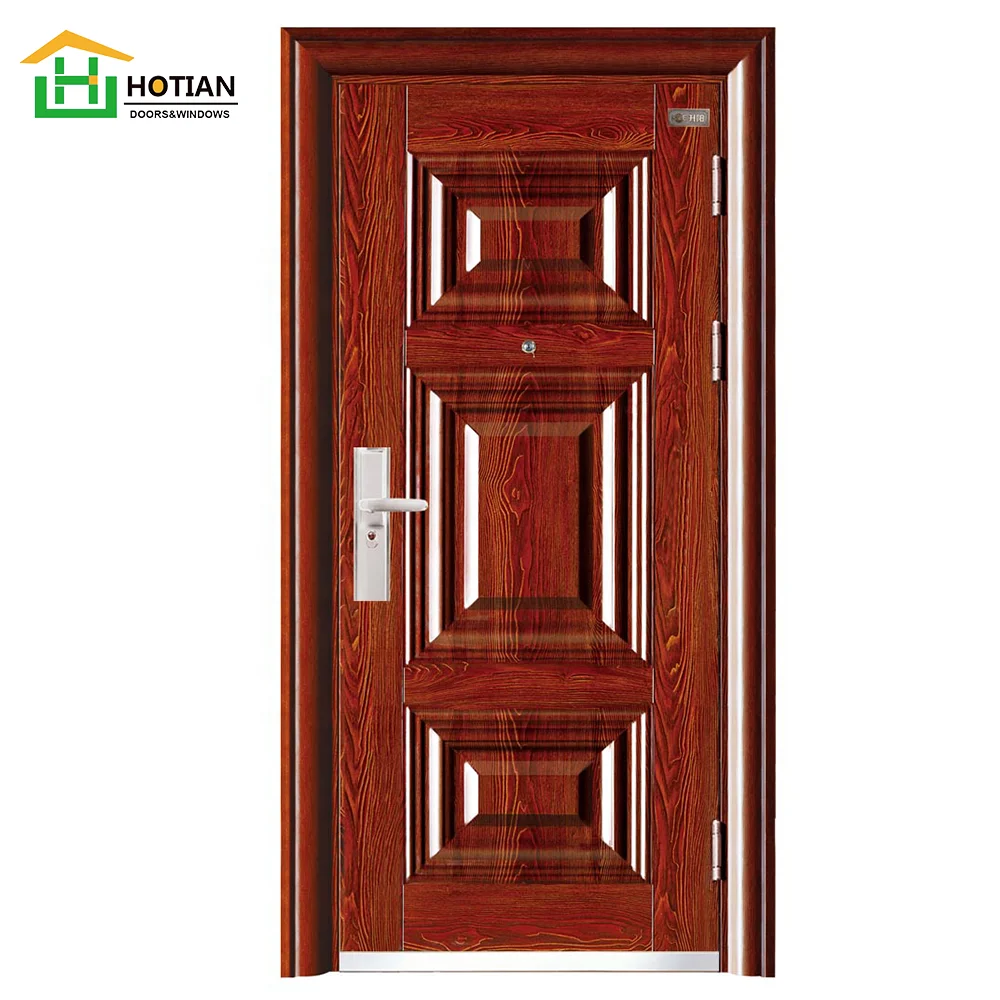 Cheap prices best selling safety with hardware China steel door gate door on sales