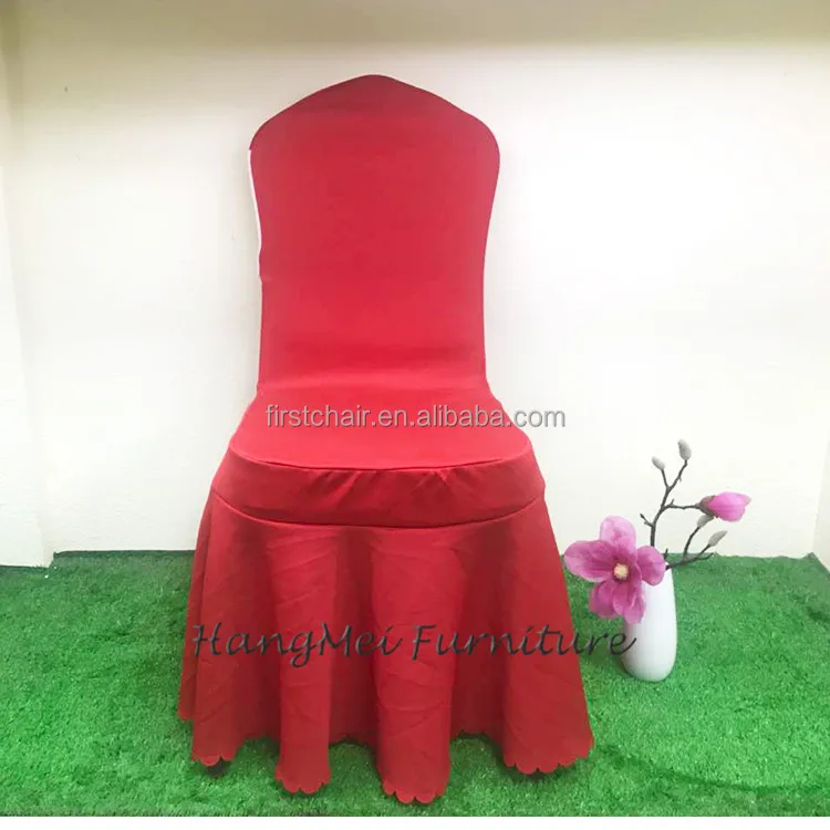 New Design Polyester Spandex Stretch Banquet Chair Cover for Wedding Party