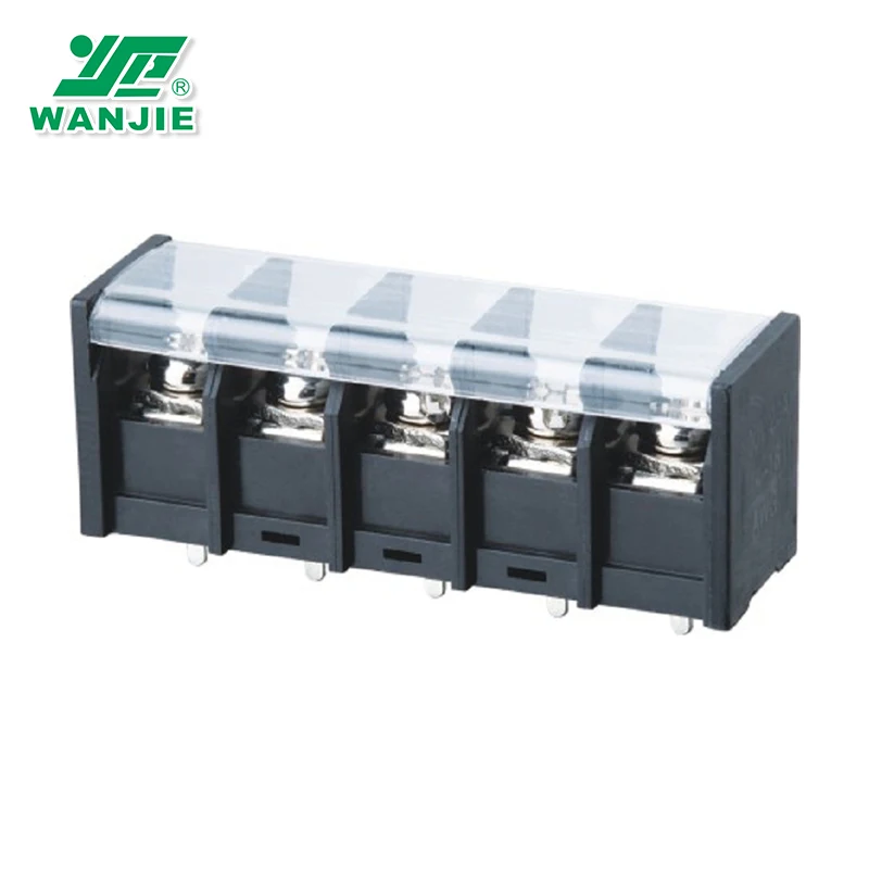 Панель монтируемые электронные компоненты барьерные клеммы 11 мм Шаг с крышкой WJ68C 68S 68H 68R