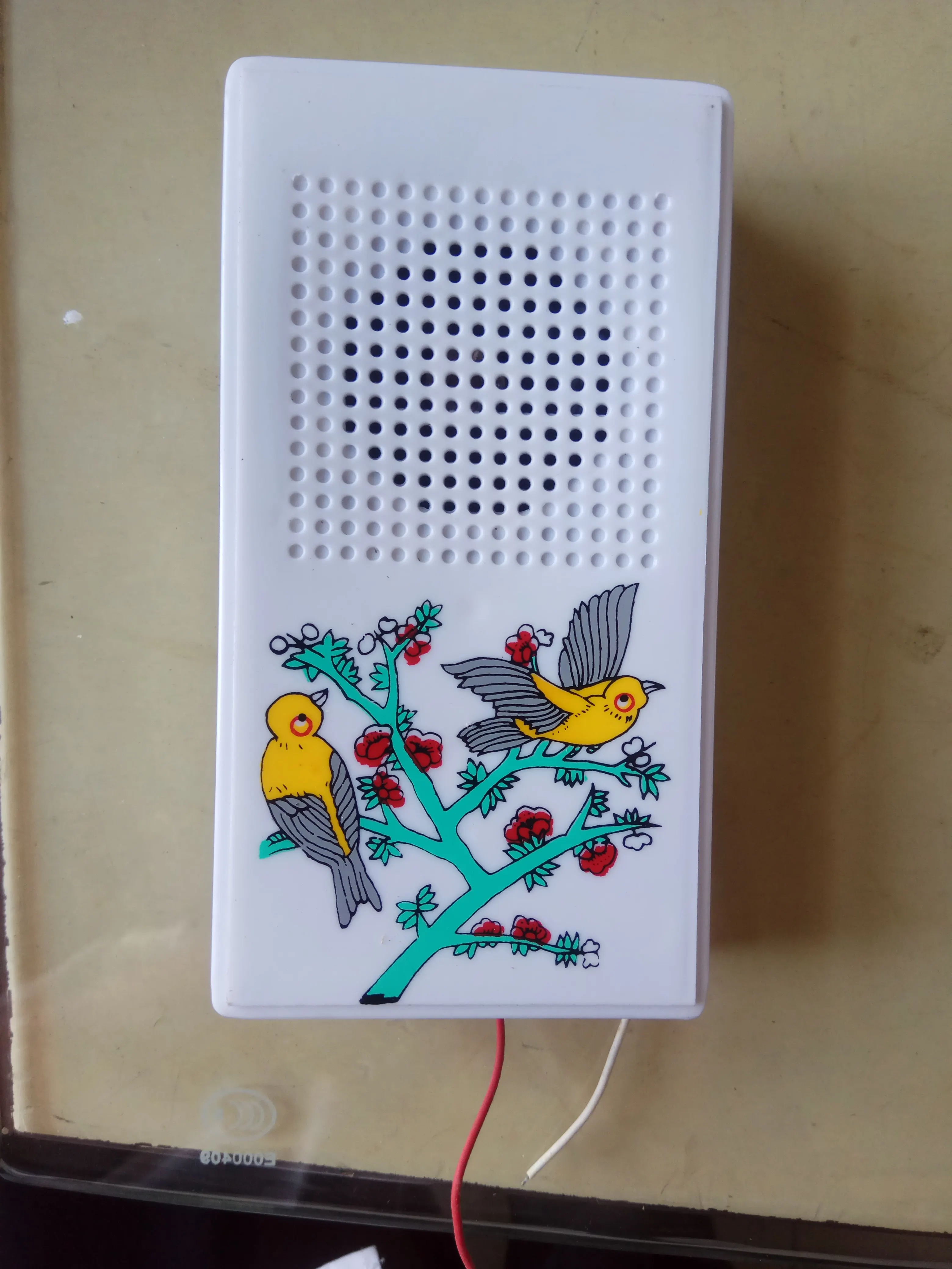 Колокольчик со звуком птицы