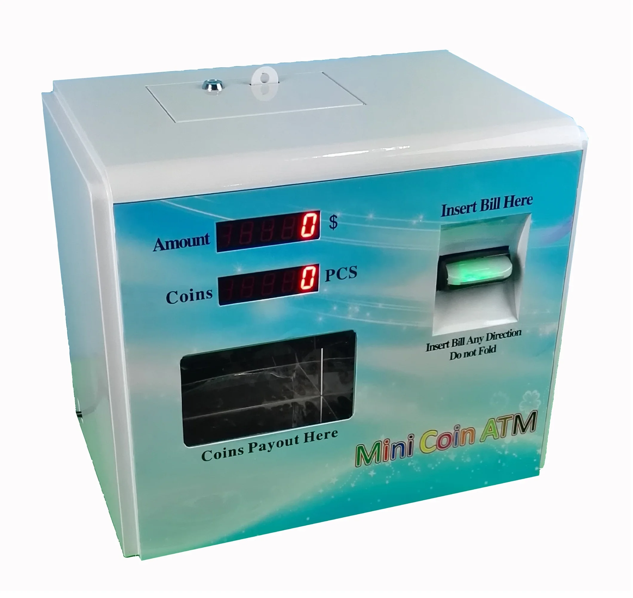 Coin Vending Machine/ Mini Bill Exchanger Machine/ Wall-mounted Coin Changer