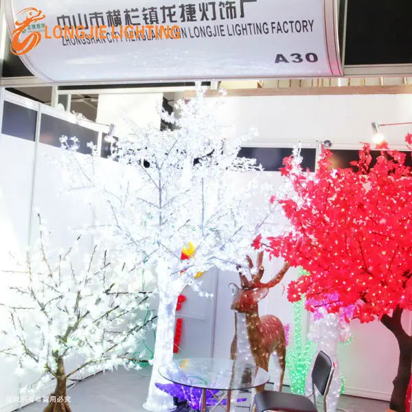 Hot sale stage decoration material luminous tree