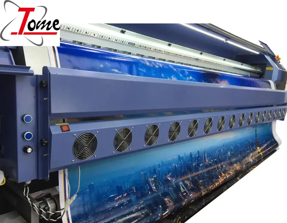 China 3.2M large format Konica 512i printhead panaflex printing machine / Fast speed plotter