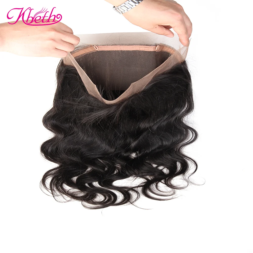 
Kbeth Human Hair Lace Front Wig 2021 Summer Natural Black 360 Lace Frontal Brazilian Virgin 100% Full Lace Wigs Wholesale 