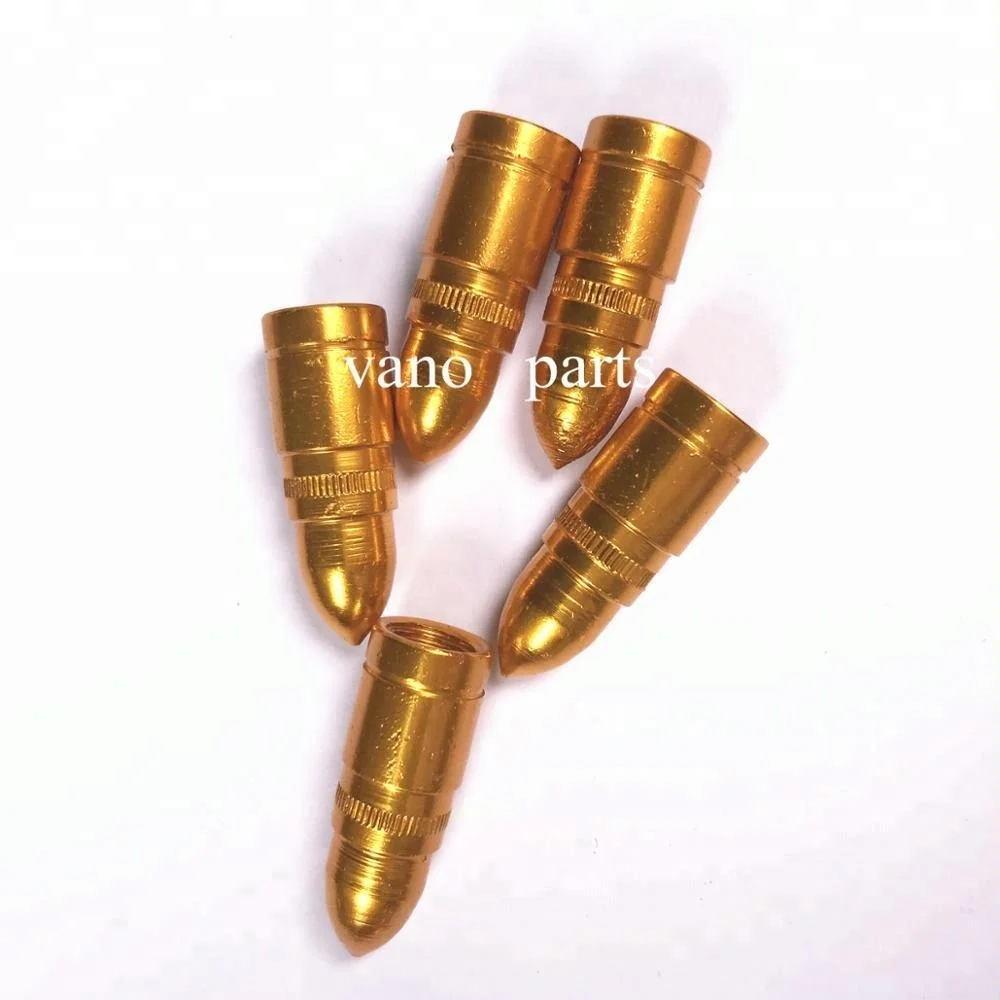 CNC bullet car tire air stem valve cap