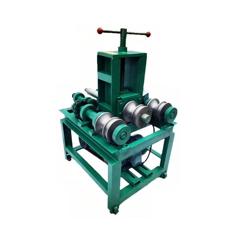 DWJ-63 Electric with 5 square pipe/tube dies metal craft pipe bender automatic Square Pipe tube Bending Machine