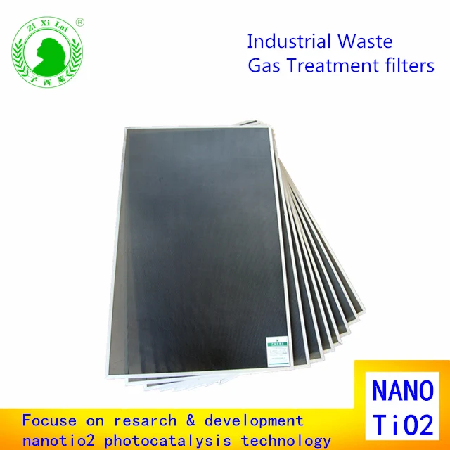 
Nano TiO2 Photocatalyst Honeycomb Filters 