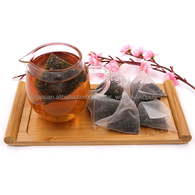 Оптовая продажа Гуйлинь османтуса цветения Улун на OEM Пирамиды Настой чая сумки